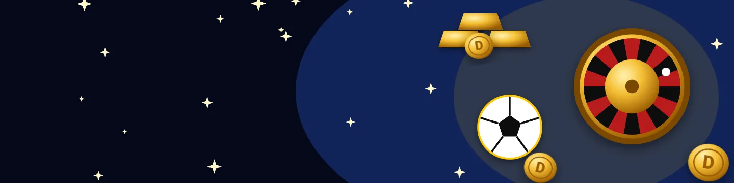 Deloro Casino online – złote monety i automat na banerze kasyna Del Oro