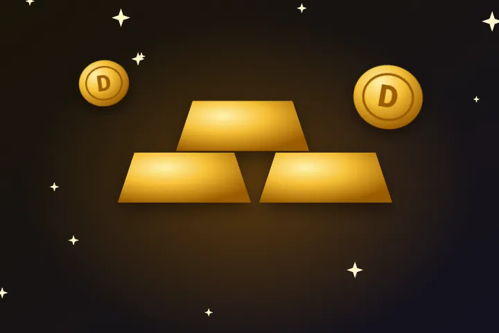 Deloro casino – złote sztabki i monety jako symbol promocji i kodów